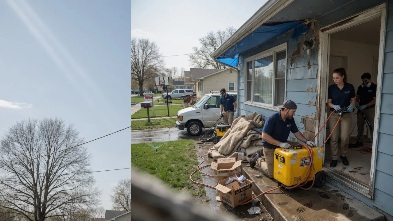 Basement Flood Cleanup in Oakton, VA near me